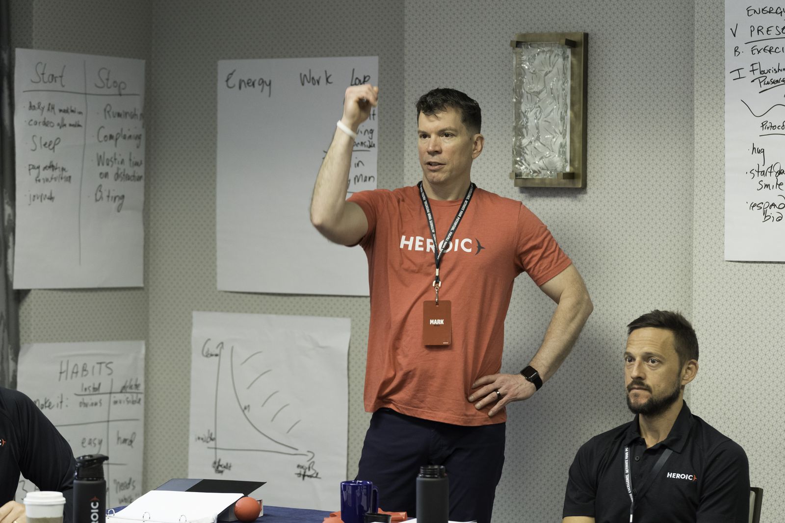 Mark Walker facilitating a workshop